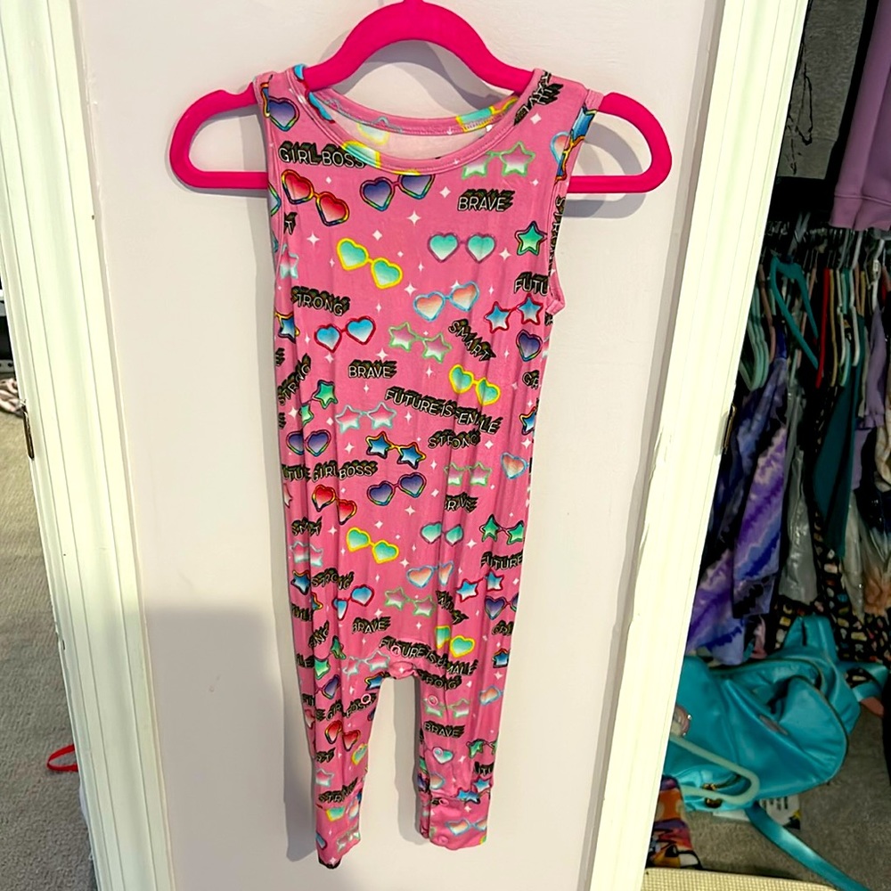 Posh peanut jumpsuit 2T new without tags washed never worn